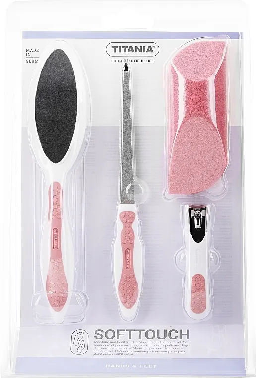 Titania Softtouch Manicure &amp; Pedicure Set za manikir