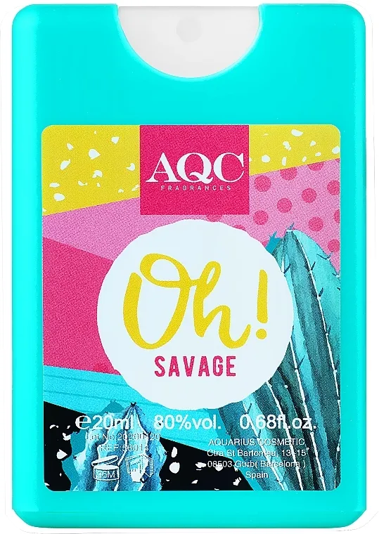 Toaletna voda AQC Fragrances Oh Savage