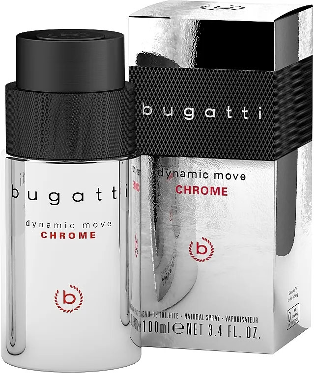 Toaletna voda Bugatti Dynamic Move Chrome