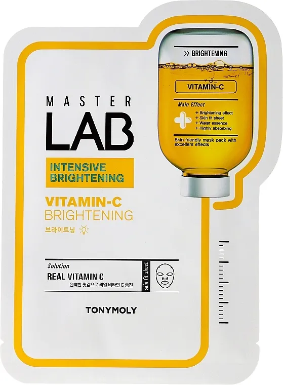 Tony Moly Master Lab Vitamin C Mask Sheet maska ​​za lice s vitaminom C