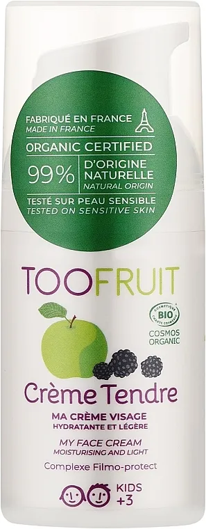 Toofruit Creme Tendre Light Moisturizing Cream Krema za lice "Nježnost"