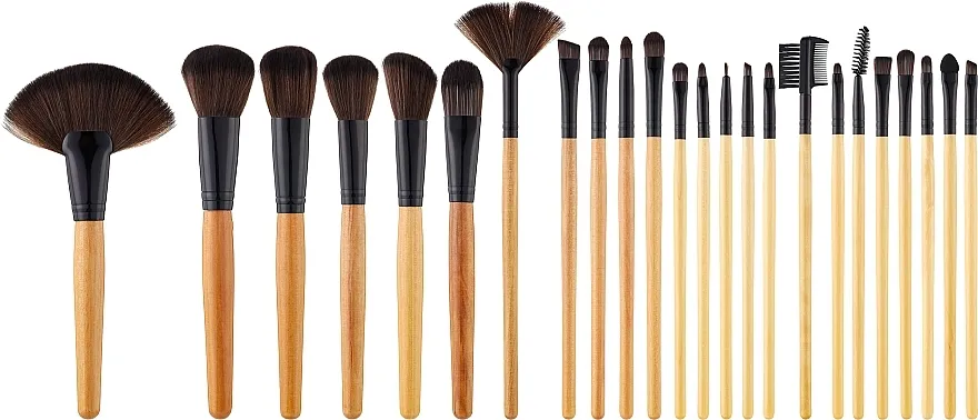 Tools For Beauty Set profesionalnih kistova za šminkanje, 24 kom