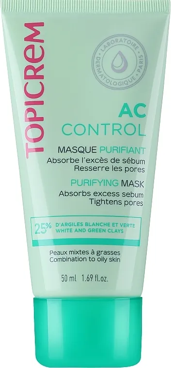 Topicrem AC Purifying Mask Pročišćavajuća maska ​​za masnu i mješovitu kožu
