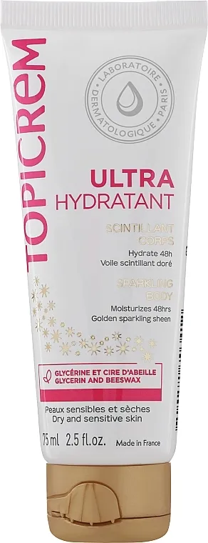 Topicrem Ultra-Moisturizing Sparkling Body Ultra hidratantna blistava emulzija za telo