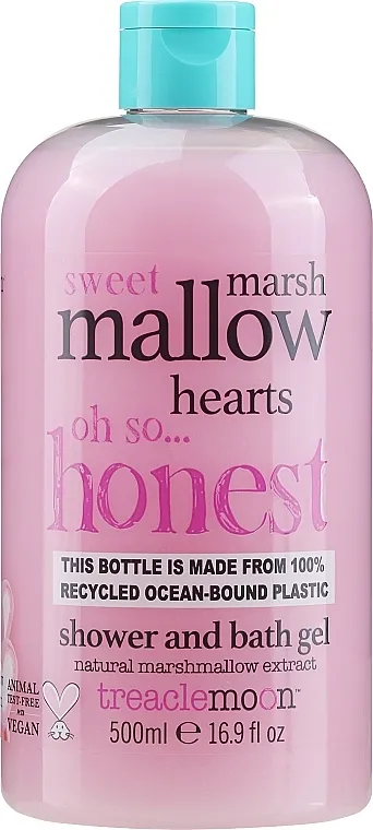 Treaclemoon Marshmallow Hearts Bath &amp; Shower Gel Gel za tuširanje "Marshmallow"
