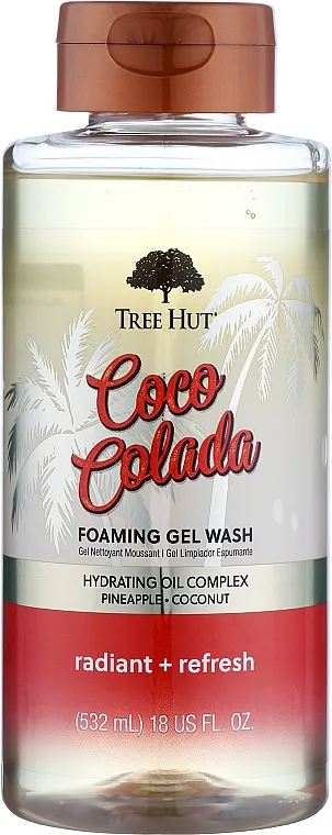 Tree Hut Coco Colada Foaming Gel Wash Gel za tuširanje