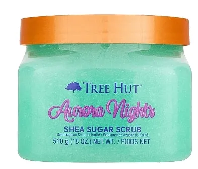 Tree Hut Tropic Sugar Scrub Piling za telo 'Aurora Nights'