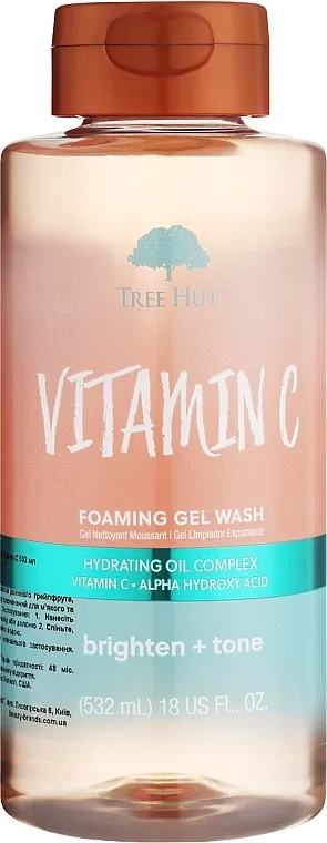Tree Hut Vitamin C Foaming Gel Wash Gel za tuširanje