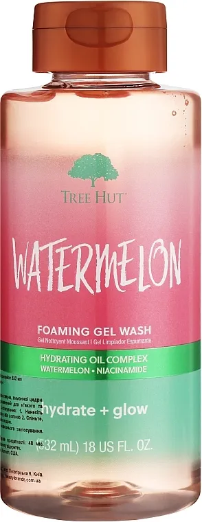 Tree Hut Watermelon Foaming Gel Wash Gel za tuširanje