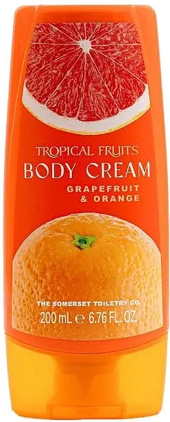 Tropical Fruits Orange And Grapefruit Body Cream Krema za telo 'Narandža i grejpfrut'
