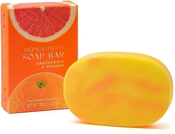 Tropical Fruits Orange And Grapefruit Soap Bar Sapuni Narandža i Grejpfrut