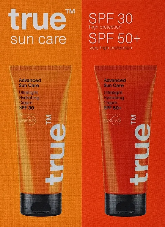 True Men Skin Care Sun Care (f/cr/2x50ml) Set