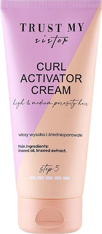 Trust My Sister Curl Activator Cream Krema za oblikovanje kovrčave kose