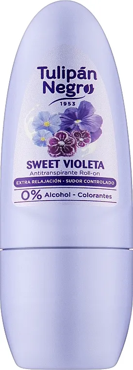 Tulipan Negro Deo Roll-On Roll-On dezodorans "Slatka ljubičica"