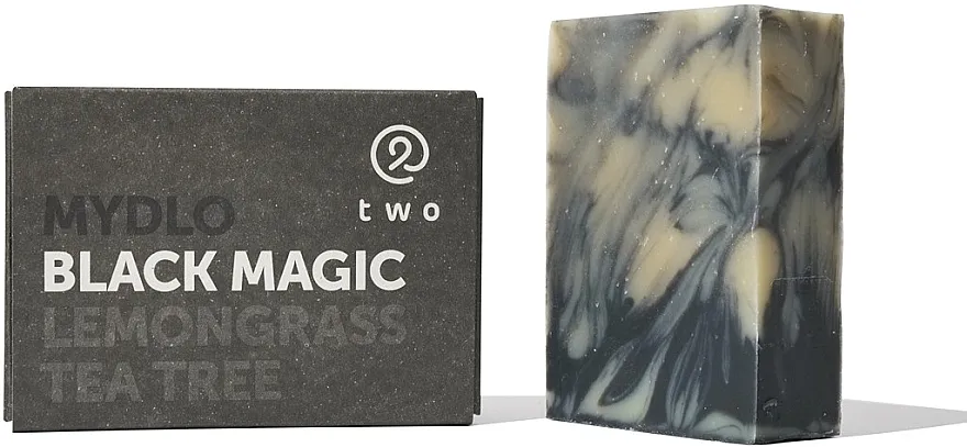 Two Cosmetics Black Magic Solid Soap Sapunjara sa mirisom limunske trave i čajevca
