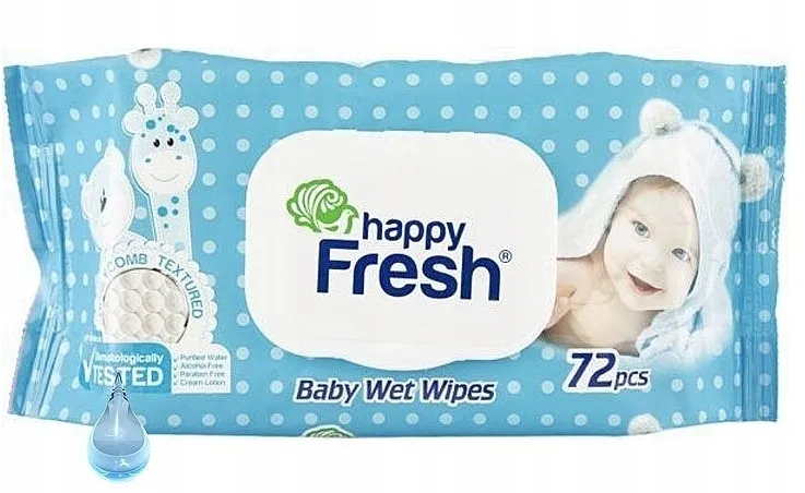 Ultra Compact Happy Fresh Wet Wipes Dečije vlažne maramice