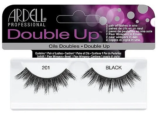 Umjetne trepavice Ardell Double Up Black Lashes 201 Black