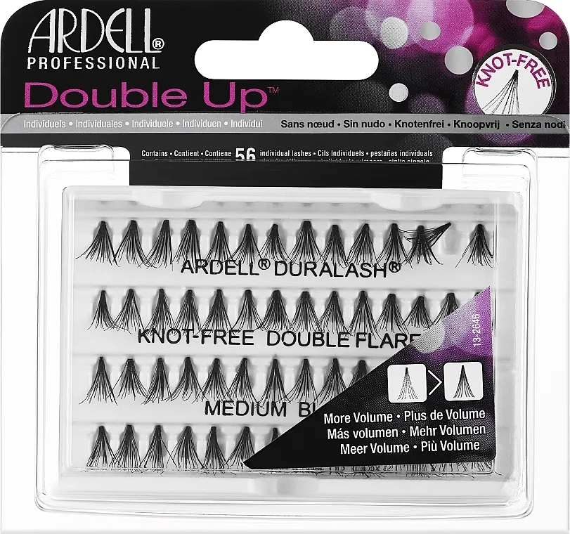 Umjetne trepavice Ardell Double Up Medium Black Lashes