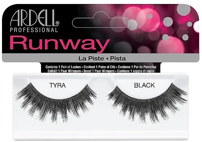 Umjetne trepavice Ardell Runway Lashes Tyra Black