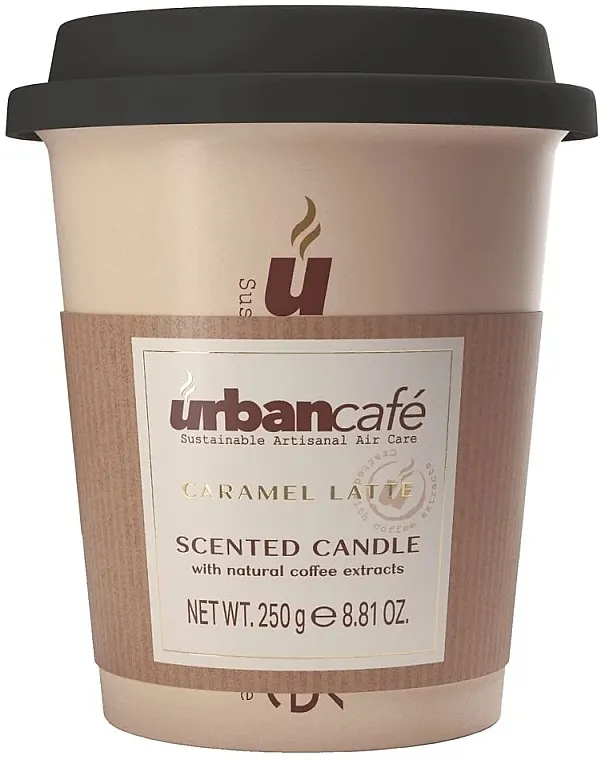 Urban Cafe Caramel Latte Candle Mug Mirisna sveća Karamele Latte