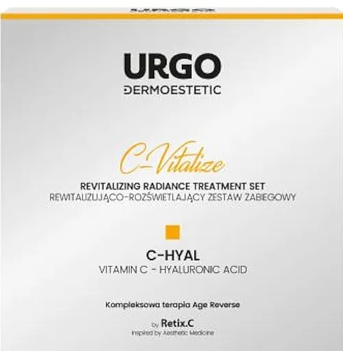 Urgo Dermoestetic C-Vitalize Revitalizing Radiance Treatment Set Set, 9 proizvoda
