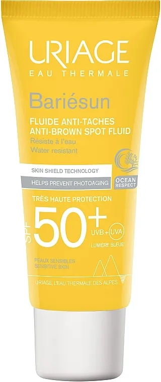 Uriage Bariesun SPF50+ Anti-Brown Spot Fluid Emulzija protiv staračkih pega