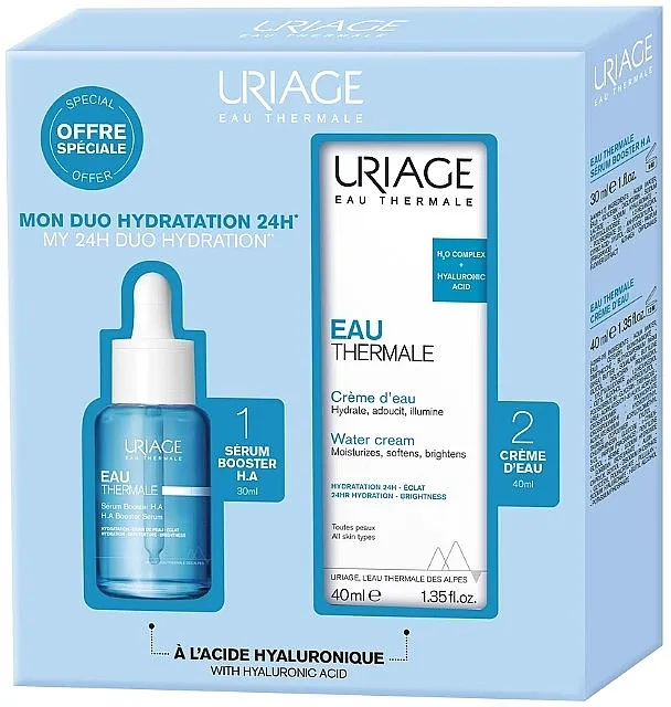 Uriage Eau Thermale (f/cr/40ml + f/ser/30ml) Set