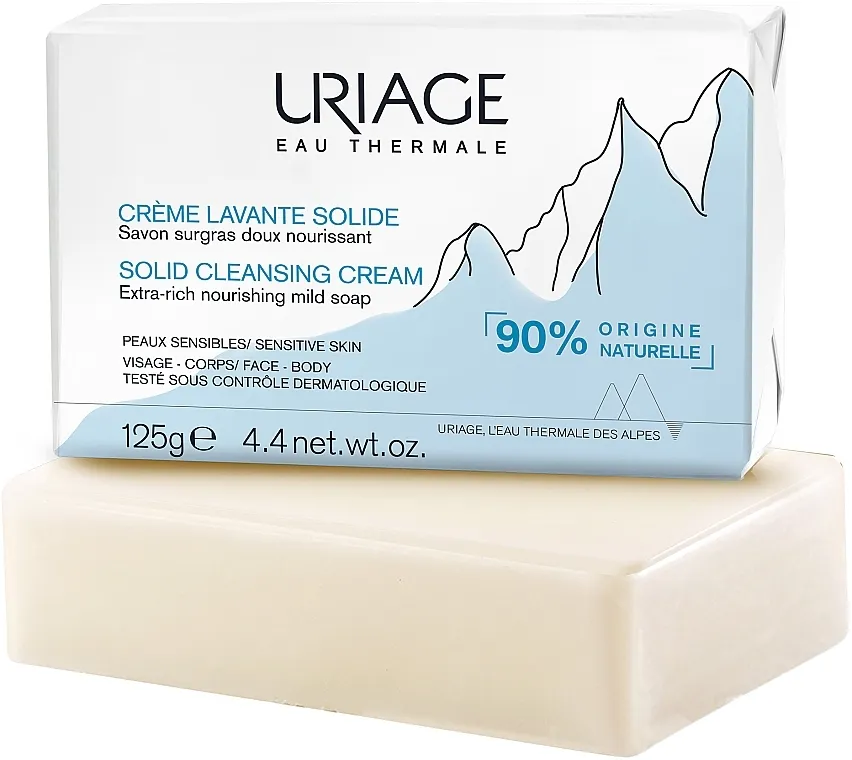 Uriage Lavante Solid Cleansing Cream Čvrsta krema za čišćenje