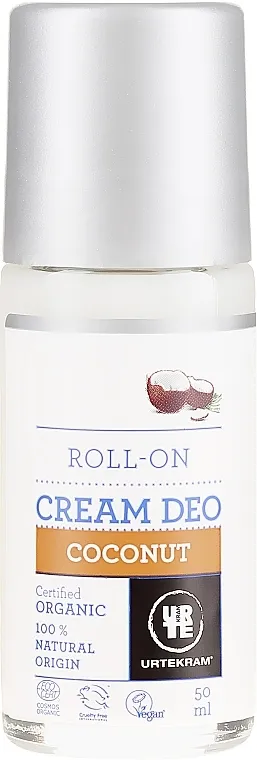 Urtekram Coconut Cream Deodorant Roll-on Roll-on dezodorans "Kokos"