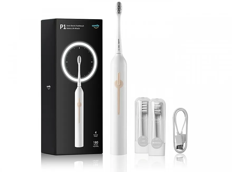 Usmile Sonic Electric Toothbrush P1 Crescend White Električna četkica za zube P1, bela