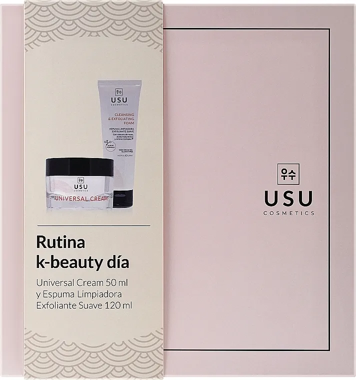 Usu Cosmetics Rutina K-Beauty Dia (foam/120ml + cr/50ml) Set