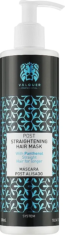 Valquer Post Straightening Hair Mask Set