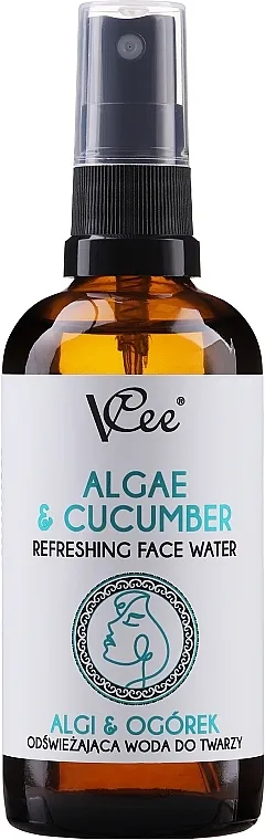 VCee Algae &amp; Cucumber Refreshing Face Water Voda za lice s algama i krastavcem