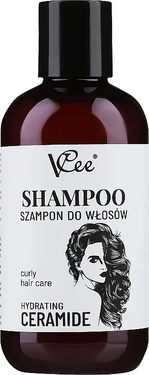 VCee Hydrating Shampoo For Curly Hair Type With Ceramides Šampon za hidrataciju sa ceramidima za kovrdžavu kosu