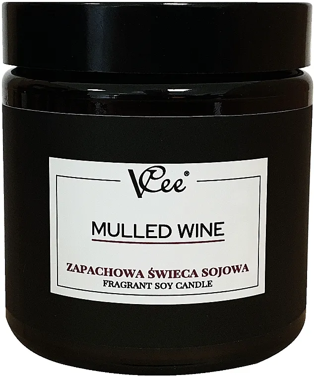 Vcee Mulled Wine Fragrant Soy Candle Sveća od sojinog voska sa mirisom kuvanog vina