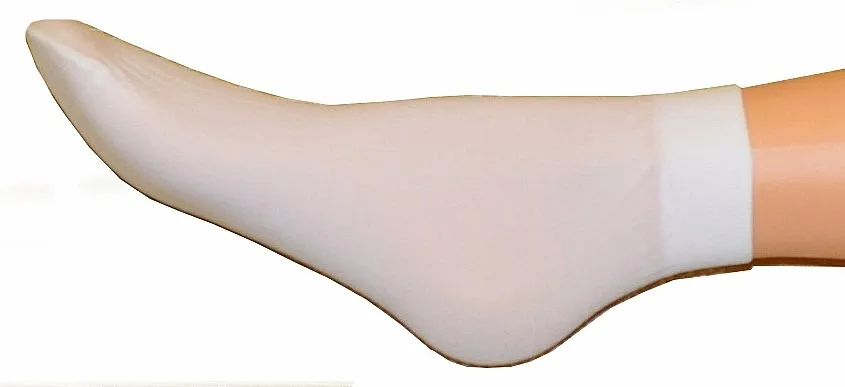 Veneziana Ženske čarape "Katrin", 40 Den, bianco