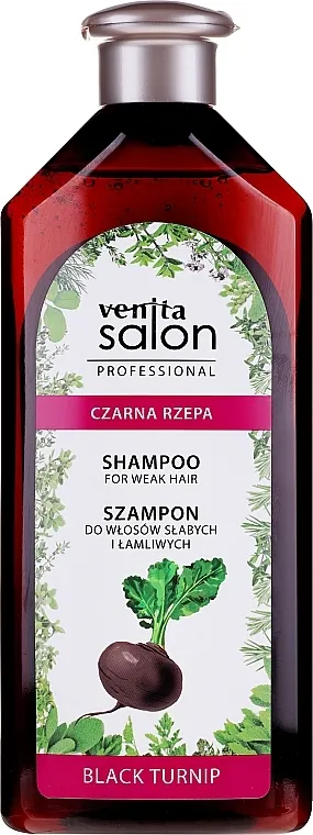 Venita Salon Professional Black Turnip Shampoo Šampon za kosu