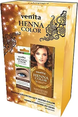Venita Trendy Brows (b/powder/4g + h/balm75ml) Set