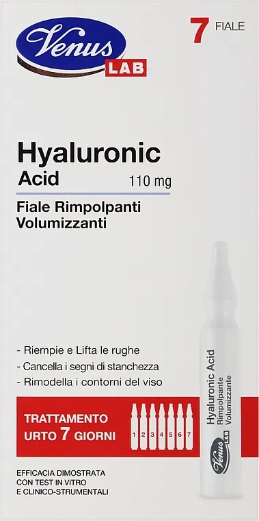 Venus Hyaluronic Acid Plumping Volumizing Vials Hijaluronska kiselina u ampulama