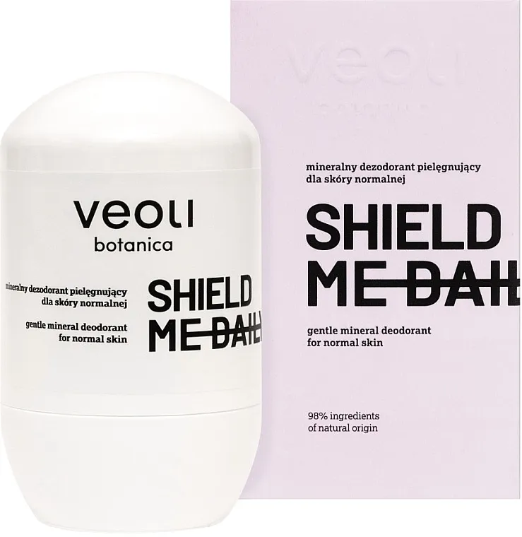 Veoli Botanica Shield Me Softly Mineral Soothing Deodorant Mineralni negujući dezodorans za normalnu kožu