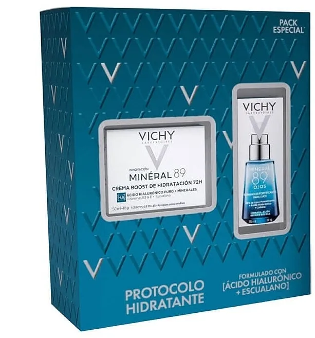 Vichy Mineral 89 Set (eye/gel/15ml+f/cr/50ml)
