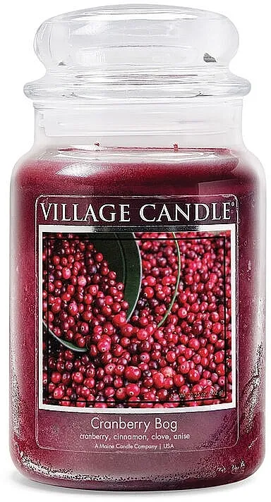 Village Candle Cranberry Bog Mirisna sveća u staklenoj tegli