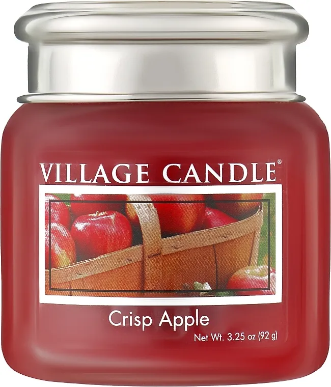 Village Candle Crisp Apple Mirisna svijeća u teglici