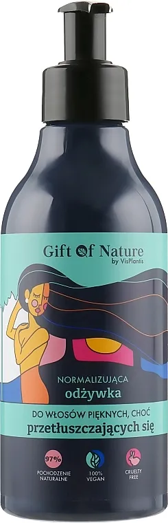 Vis Plantis Gift of Nature Normalizing Conditioner For Greasy Hair Regenerator za masnu kosu
