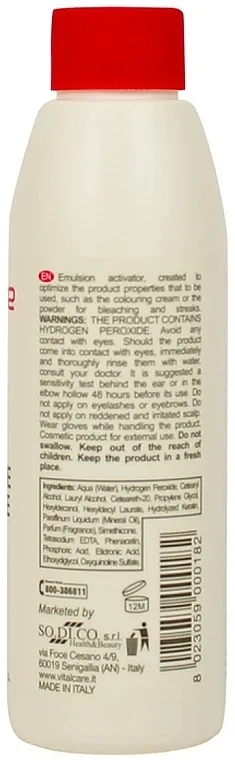 Vitalcare Professional Oxydant Emulsion 40 Vol Oksidans 12%