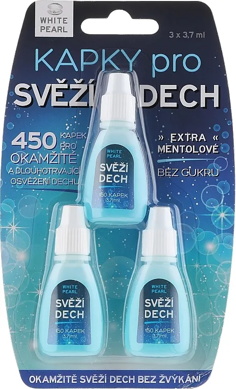 VitalCare White Pearl Drops For Fresh Breath Kapi za svjež dah