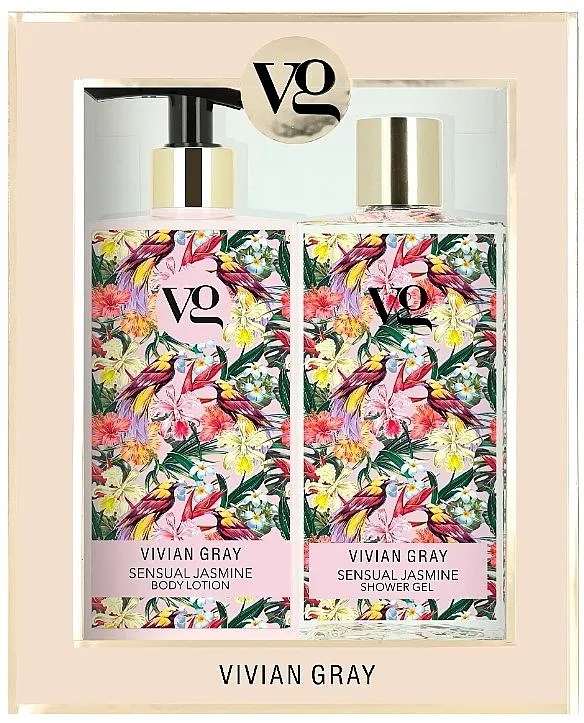 Vivian Gray Sensual Jasmine (sh/gel/350ml + b/lot/350ml) Set