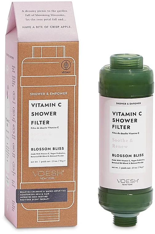 Voesh Vitamin C Shower Filter Blossom Bliss Filter za tuš "Cvetno blaženstvo"