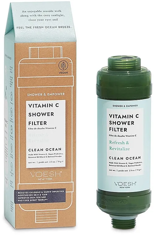 Voesh Vitamin C Shower Filter Clean Ocean Filter za tuš "Čist okean"