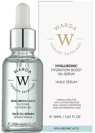 Warda Hyaluronic Acid Hydration Boost Oil-Serum Uljani serum sa hijaluronskom kiselinom